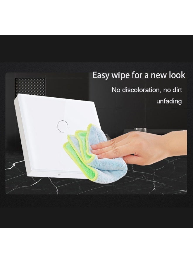 Smart Wi-Fi Touch Wall Switch 1 Gang - Tuya Smart App - No Hub Required - Alexa & Google Assistant Compatible - Image 4